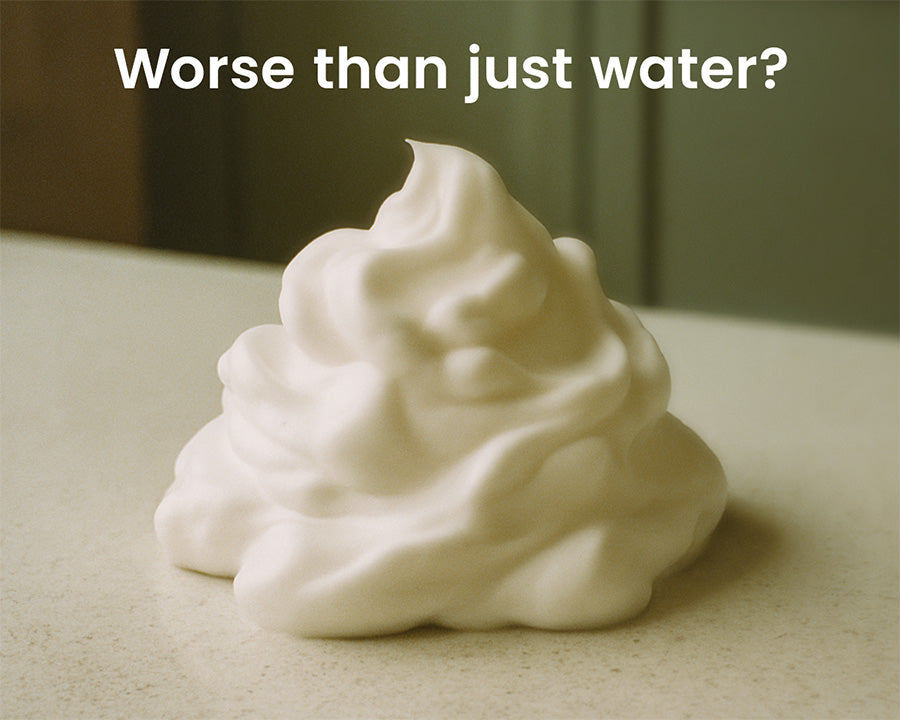 The shaving foam paradox: Feel vs Reality.