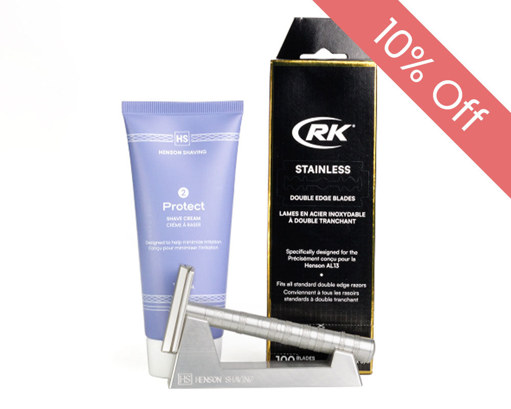 Henson Shaving, brand website product image