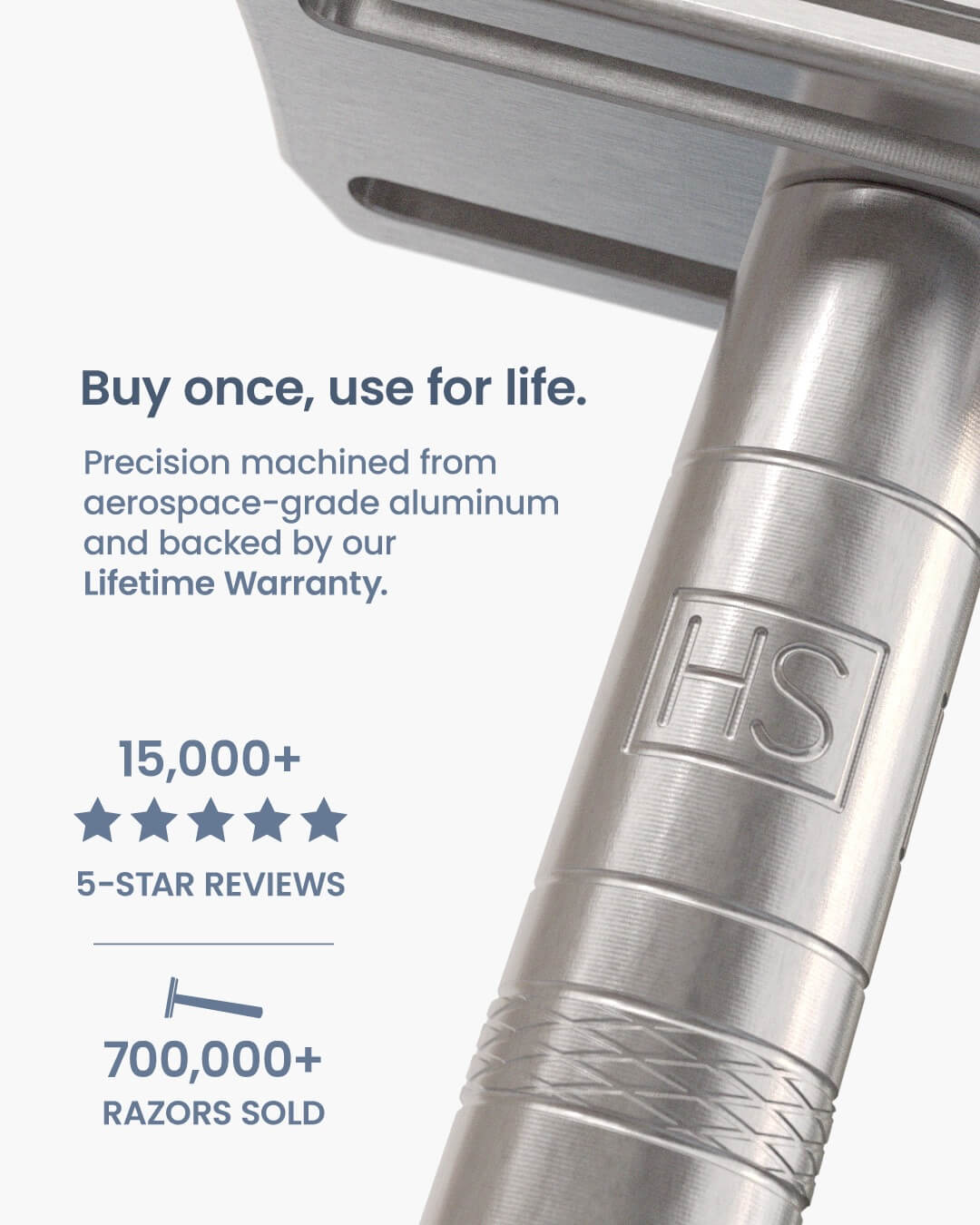 Henson AL13 in Aircraft Aluminum – Henson Shaving